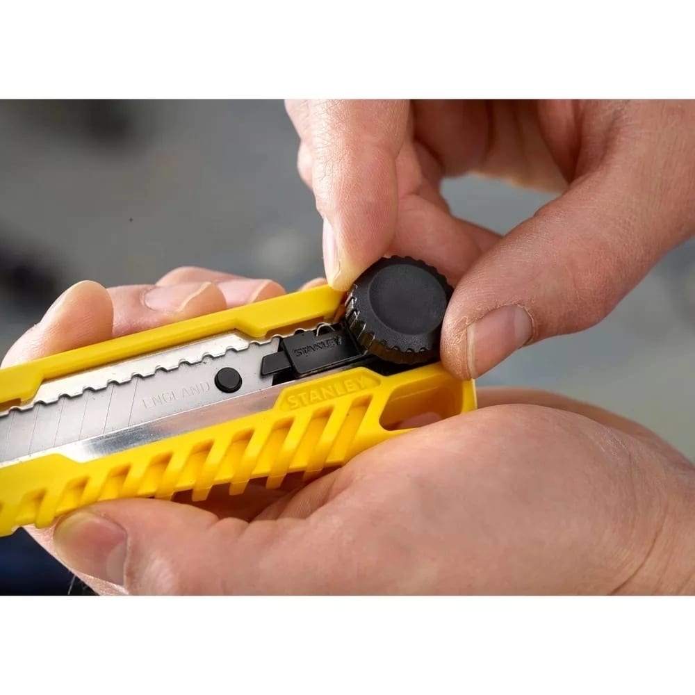 Cuchilla Retráctil Stanley DynaGrip 18mm Snap-Off - STHT103213