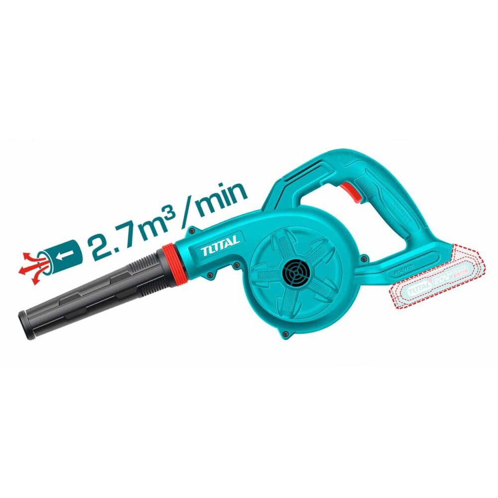 Sopladora de Aire 20V 2.7 M3 Inc Bat 2Ah y Carg Total TABLI2002812