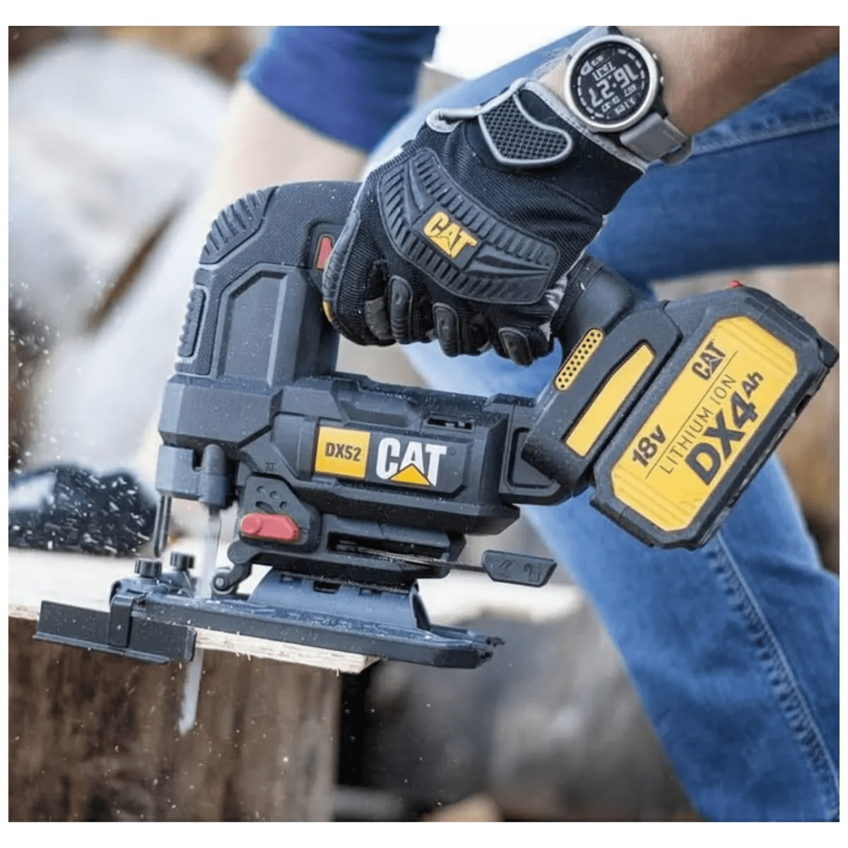 COMBO SIERRA CALADORA DX5270B+ DXB4K (BAT+CAR 4AH) CATERPILLAR3