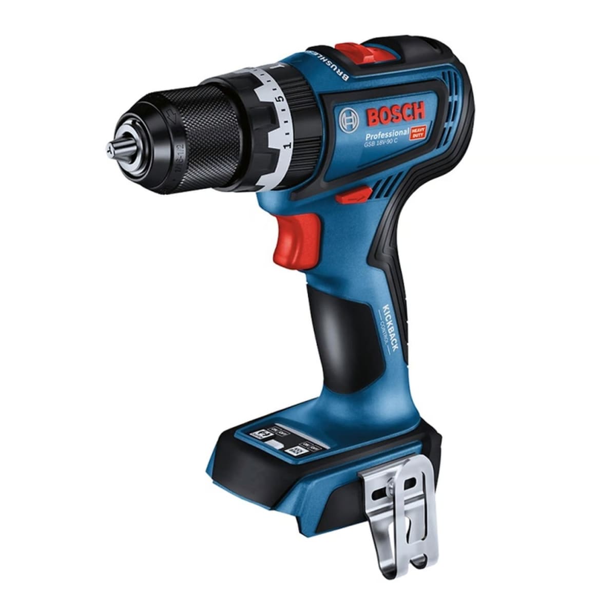Esmeril Angular Bosch 5'' GWS 180 + Taladro Perc 1/2'' GSB 18V-90 C + 2 Bat y Carg -  0615.A00.2603