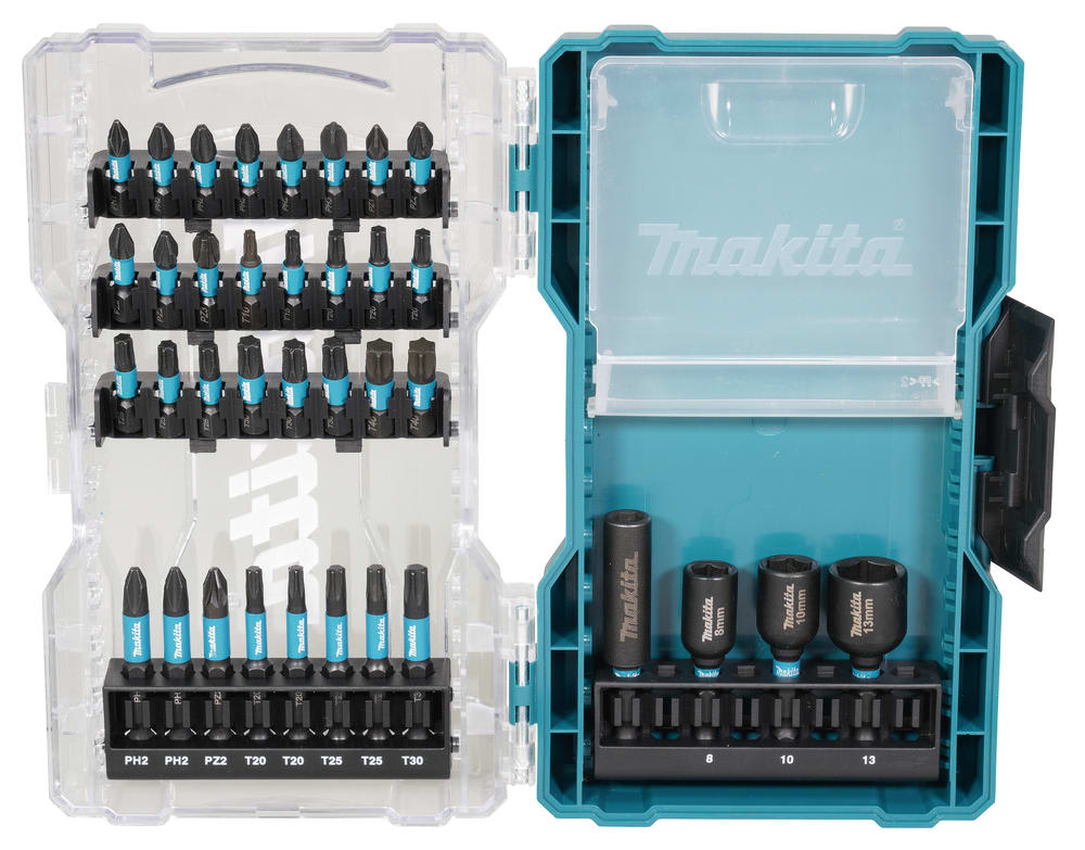 Juego de Puntas y Dados Imantado Impact Black Makita E-229253