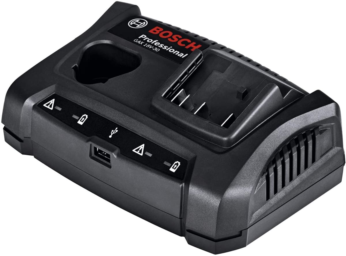 CARGADOR MULTIPLE BOSCH GAX 18 V-30 (12/14,4/18/USB)4