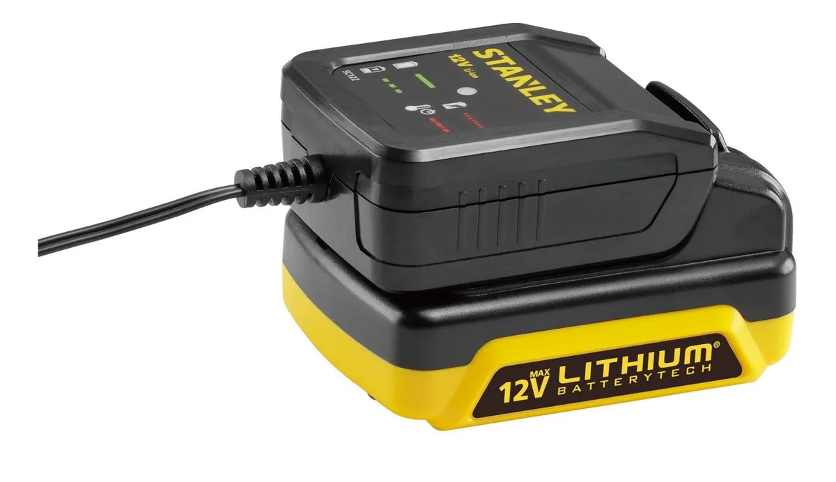 TALADRO ATORNILLADOR PERCUTOR 12V + 101 ACCESORIOS - SCH121S2KA1