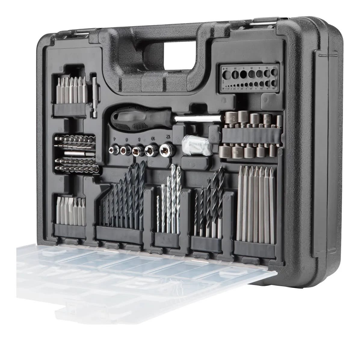 TALADRO ATORNILLADOR PERCUTOR 12V + 101 ACCESORIOS - SCH121S2KA3