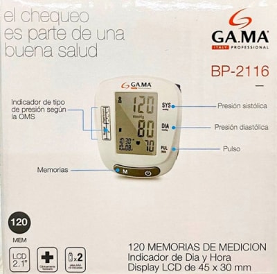 TOMA PRESION GAMA MUÑECA BP-21161