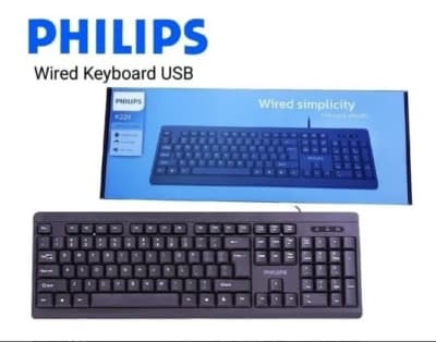 TECLADO PHILIPS K-224 COMPACT1