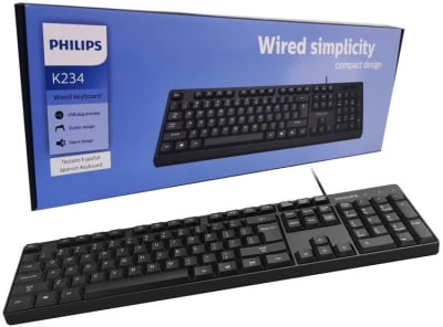 TECLADO PHILIPS K-234 COMPACT1