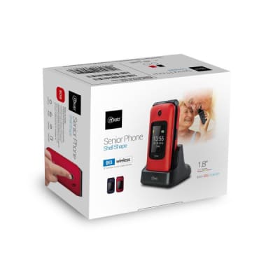 TELEFONO SENIOR MLAB 8071 ROJO1