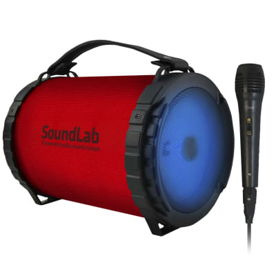 PARLANTE MLAB SOUNDLAB 8653 ROJO1