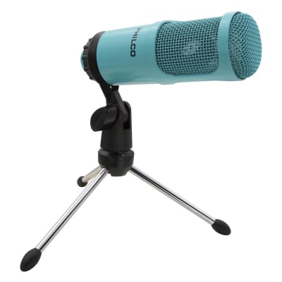 MICROFONO PHILCO USB STUDIO PLC31624 CELESTE1