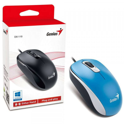 MOUSE GENIUS DX-110 AZUL1