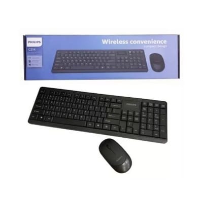 TECLADO+MOUSE PHILIPS C-314 INALAMBRICO1