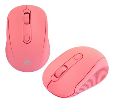 MOUSE FIDDLER INALAMBRICO FD-223 ROSADO1