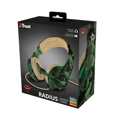 FONO TRUST GAMING RADIUS JUNGLE GXT-310C1