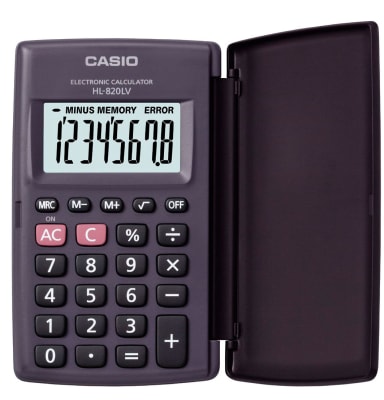 CALC. CASIO HL-820LV NEGRA1