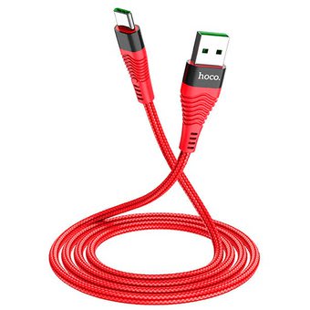CABLE HOCO TIPO C 5A U53 ROJO1