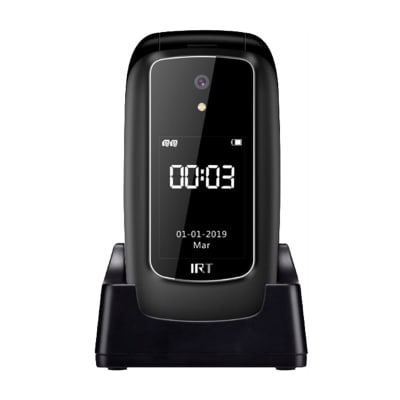 TELEFONO IRT SENIOR 420 NEGRO TAPA1