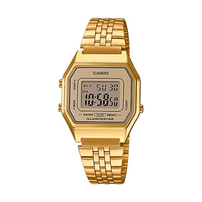 RELOJ CASIO MUJER LA-680WGA -9D1