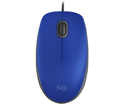 MOUSE LOGITECH M-110 AZUL1