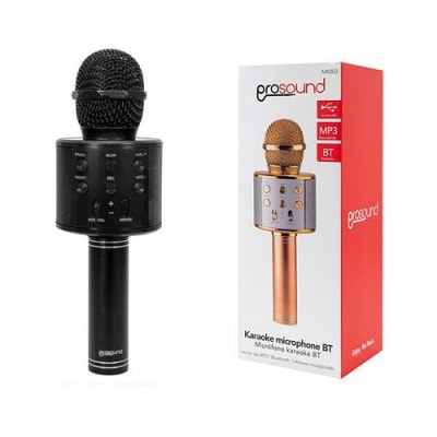 MICROFONO KARAOKE TWS MC606 NEGRO1