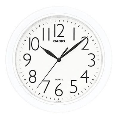 RELOJ MURAL CASIO IQ-01S-7 BLANCO1