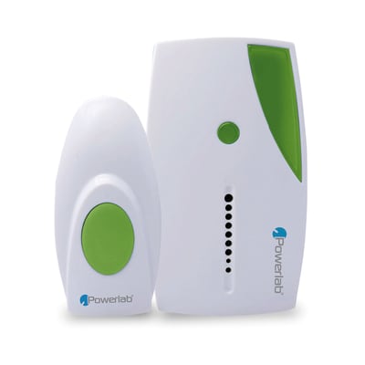 TIMBRE POWERLAB INALAMBRICO 7067 VERDE1