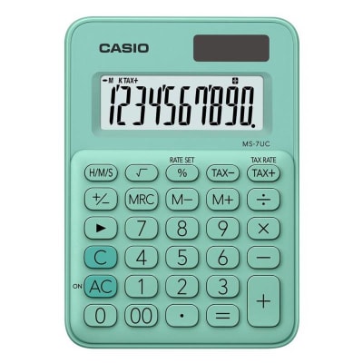 CALCULADORA CASIO MS-7UC TURQUESA1