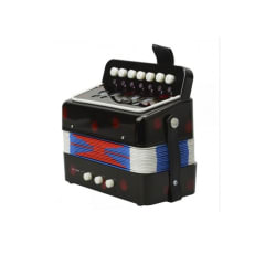 ACORDEON NUTECH 7 NOTAS NEGRO 5408