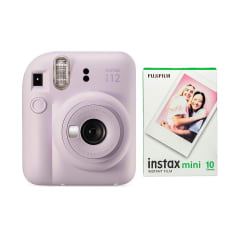 CAMARA INSTAX MINI 12 LILA + 10 PELICULAS