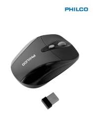 MOUSE PHILCO INALAMBRICO PPR-7314 NEGRO