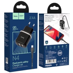 CARGADOR HOCO MICRO USB N4