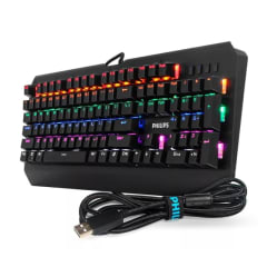 TECLADO PHILIPS GAMING MECANICO SPK8413