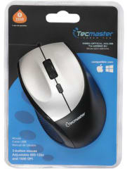 MOUSE TECMASTER TM-M0360 SILVER INAL.