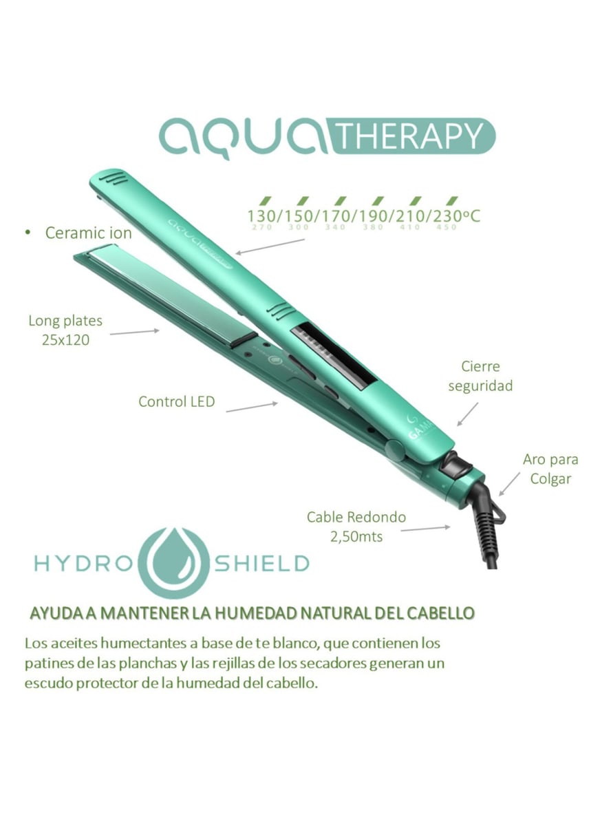 ALISADOR GAMA ELEGANCE AQUA TERAPY | STEREO COLOR | Momentos Inolvidables