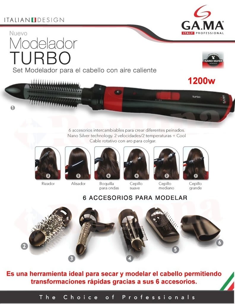 SECADOR GAMA MODELADOR TURBO IONIC | Foto Stereo Pro