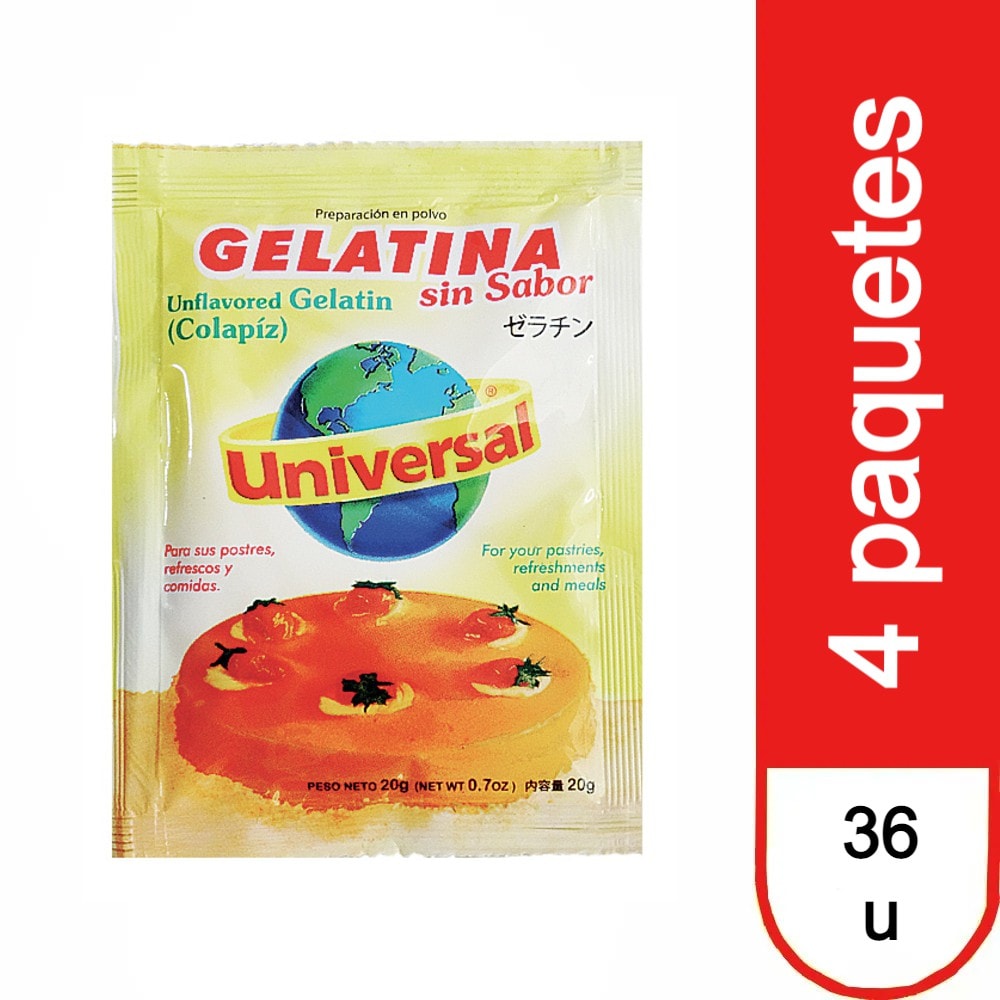Gelatina sin sabor Copaliz UNIVERSAL 20GR Eco Ahorro