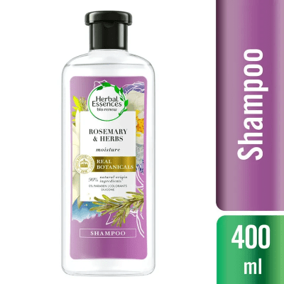 Herbal Essences Shampoo Rosemary & Herbs Frasco 400ml