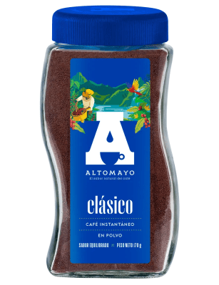 Altomayo Café Clásico Instantáneo Frasco 170gr