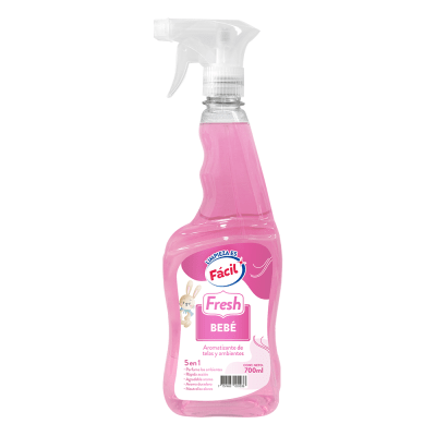 Fácil Aromatizante de Telas y Ambientes Fragancia Bebé Gatillo 700ml