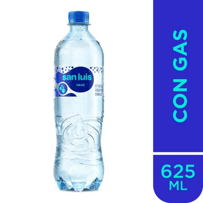 San Luis Agua con Gas Botella 625ml