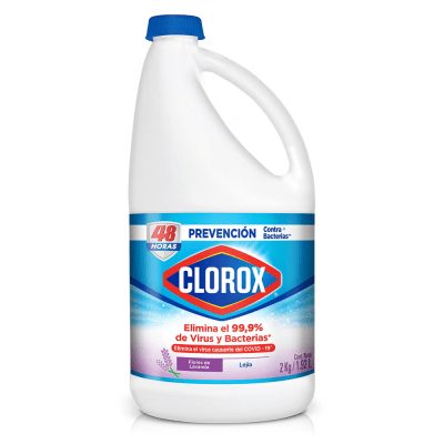 Clorox Lejía Aroma Flores de Lavanda Botella 2kg