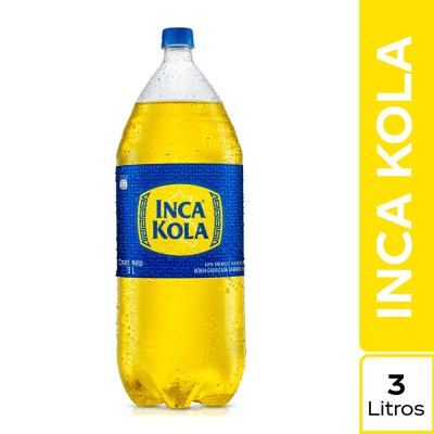 Inca Kola Gaseosa Sabor Original Botella 3lt