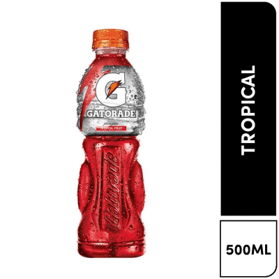 Gatorade Sabor Tropical Fruit Botella 500ml1