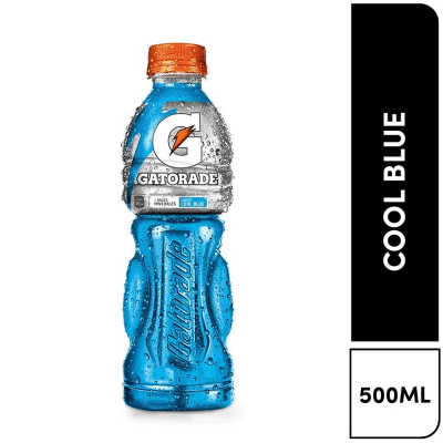 Gatorade Sabor Cool Blue Botella 500ml