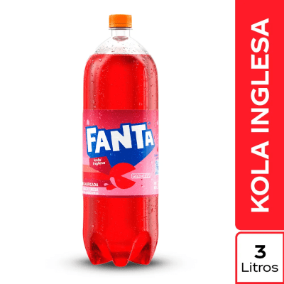 Fanta Gaseosa Sabor Kola Inglesa Botella 3lt