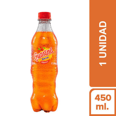 Guaraná Gaseosa Sabor Original Botella 450ml