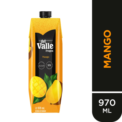 Del Valle Frugos Bebida de Mango Caja 970ml
