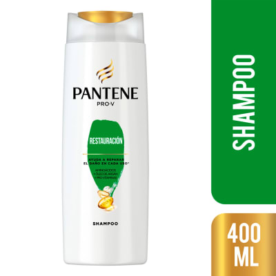 Pantene Shampoo Restauración Frasco 400ml1