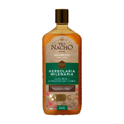 Tío Nacho Shampoo Herbolaria Milenaria Frasco 415ml