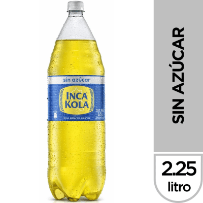 Inca Kola Gaseosa sin Azúcar Botella 2.25lt